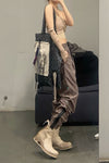 Boris Bidjan Saberi horsehide mid-calf boots German handmade WBOOT2 FMM20011-BAIHE white brown